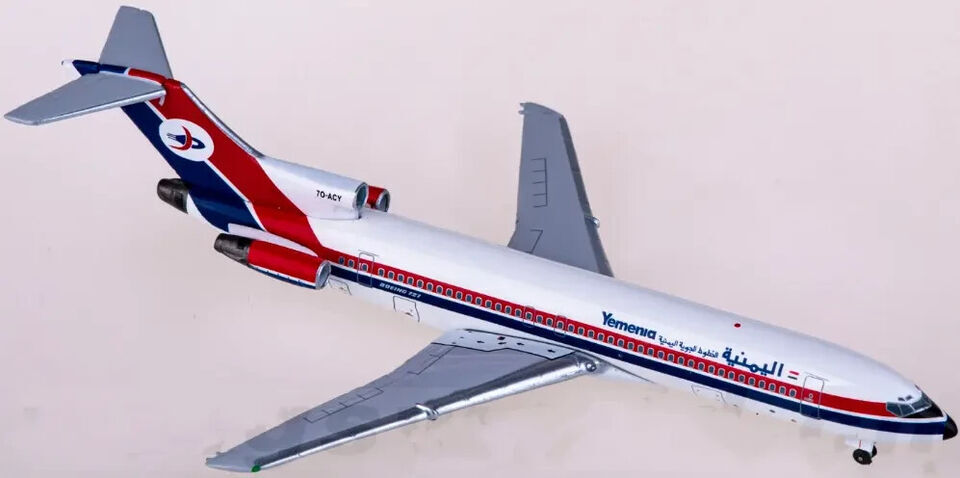 1:400 AeroClassics Yemenia BOEING 727-200 Passenger Plane Diecast Aircraft Model