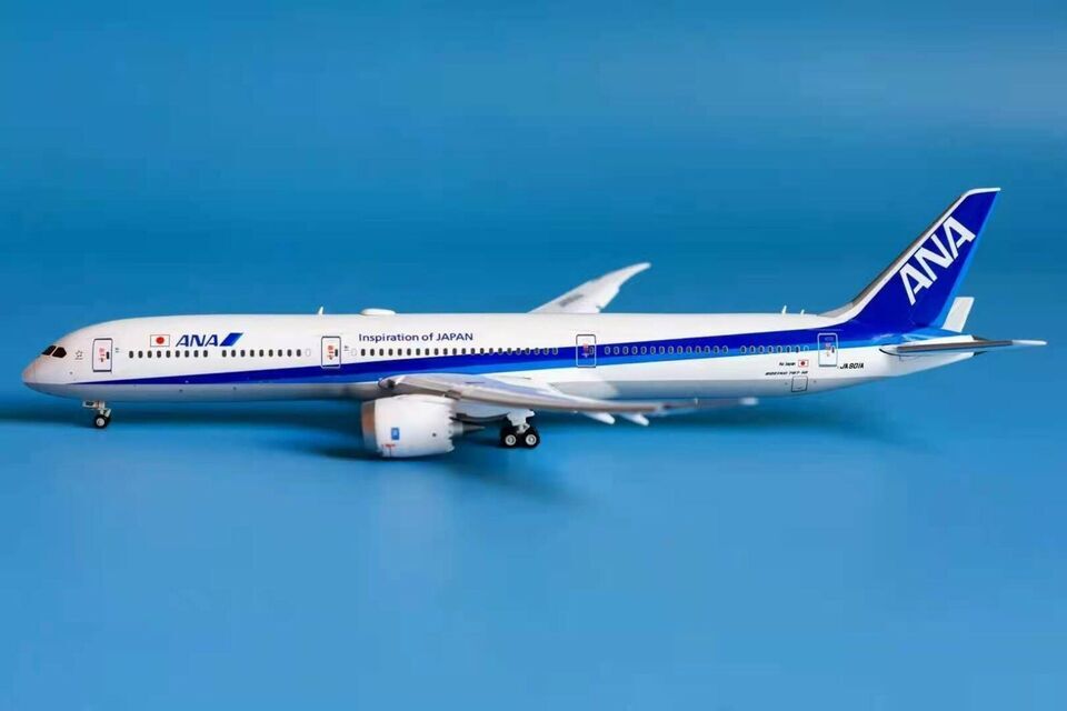 1:400 JC Wings ANA BOEING 787-10 Passenger Plane Flap Down Diecast Plane Model
