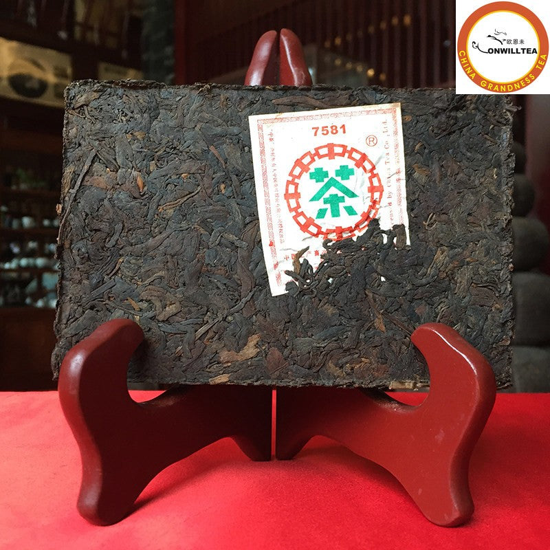 2007 CNNP 7581 Pu'er Rui Pu'er Tea Brick 250g Kunming Tea Factory -