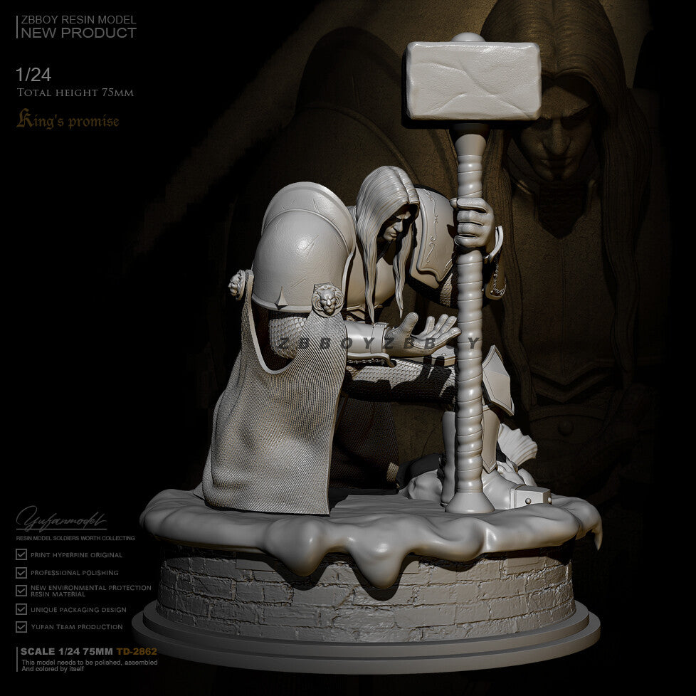 1/24 resin figure model Imperial promise Unassembled Unpainted