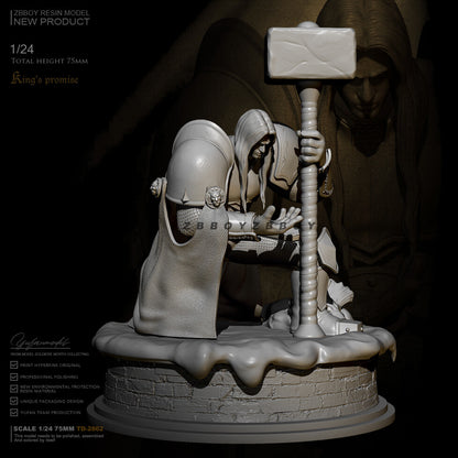 1/24 resin figure model Imperial promise Unassembled Unpainted