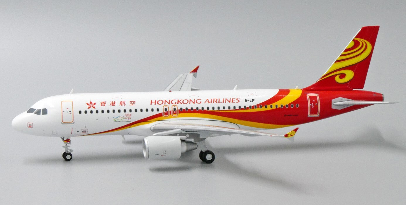 1:200 JC Wings Hong Kong Airlines AIRBUS 320-200 Airplane Diecast Aircraft Model