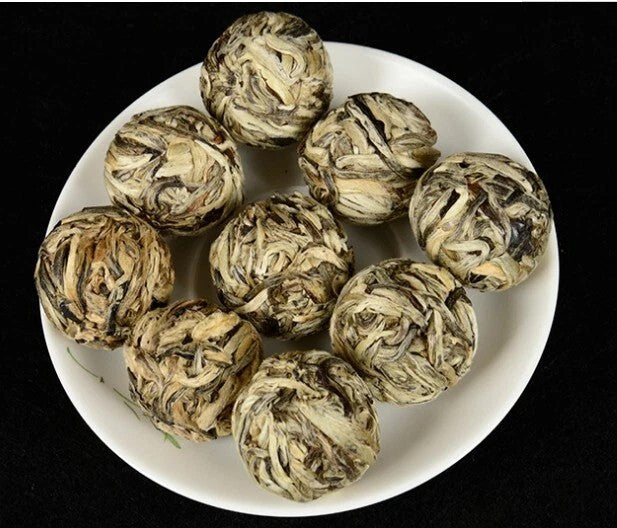 250g Da Bai Hao Ball-Shaped Bai Hao Yin Zhen Handmade Silver Needle White Tea