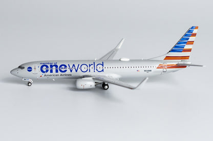 1:400 NG Model American OneWorld BOEING 737-800 Passenger Airplane Diecast Model