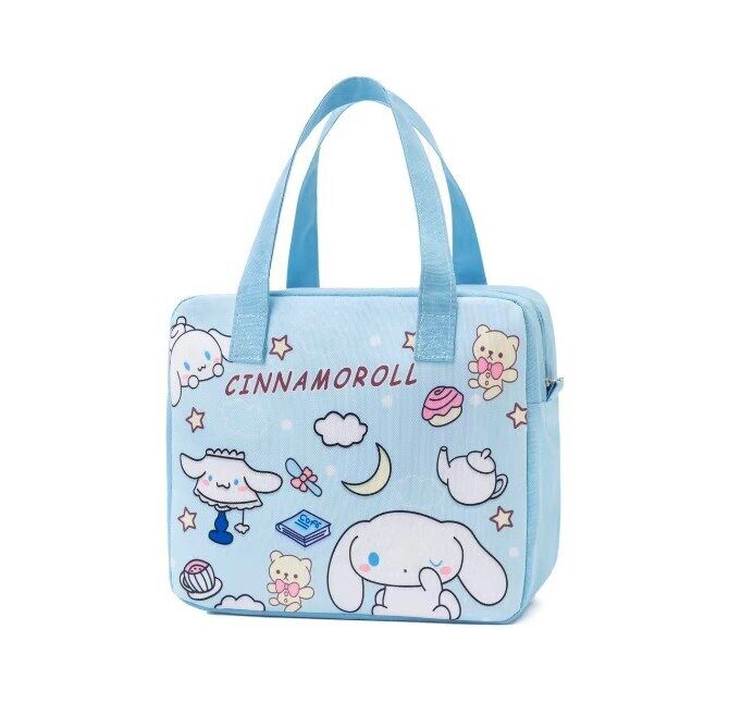 Cute My Melody Lunch Box Case Bag Storage Bag Handbag Iinsulation Picnic Bag