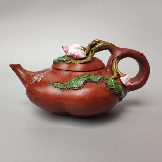 Vintage Chinese Yixing Purple Clay Teapot Zisha Ceremony Fashion Nice Teaware