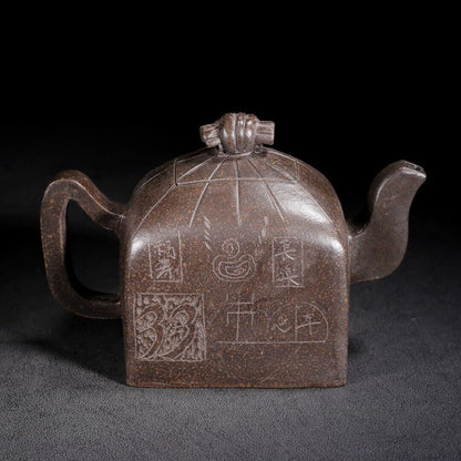 Vintage Chinese Yixing Purple Clay Teapot Zisha Ceremony Fashion Gift Teaware
