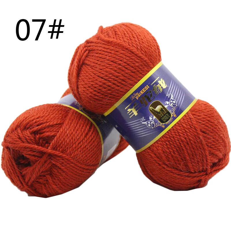 Hot Sale 100g Camel Velvet Thick Yarn Cashmere Hand Knitting Crochet Crafts Yarn