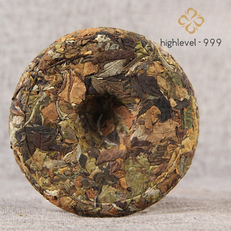 100g White Tea Cake Yunnan High Mountain Ancient Tree Sun‑Dried White Tea