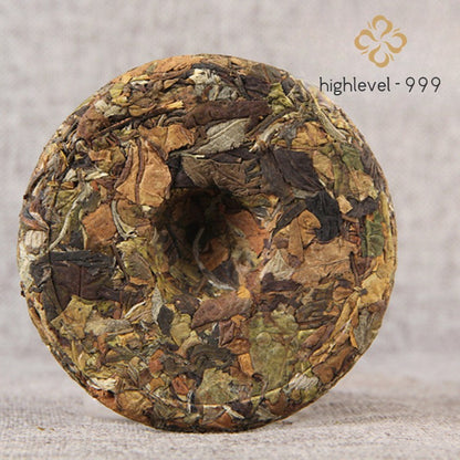 100g White Tea Cake Yunnan High Mountain Ancient Tree Sun‑Dried White Tea