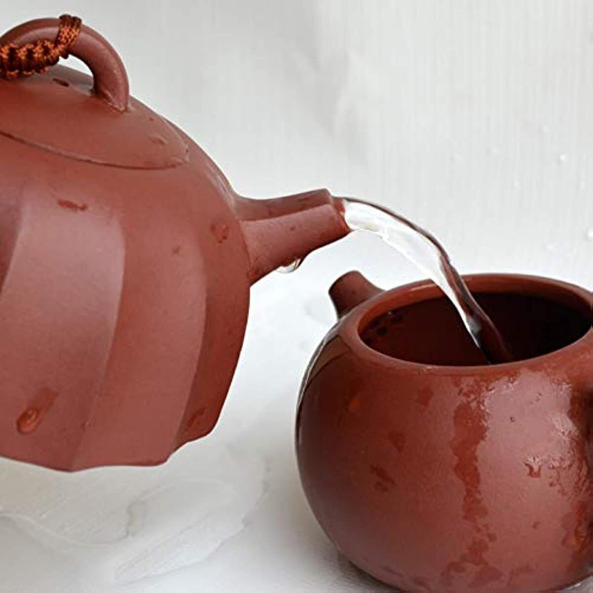 Teapot 9oz Chinese Yixing Clay Handmade Zisha zini Gongfu Tea Soak Pot Rare