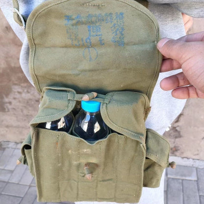 1970s Vietnam War Type 56 Canvas Bag Soviet Style Tactical Shoulder Bag (Vtg)