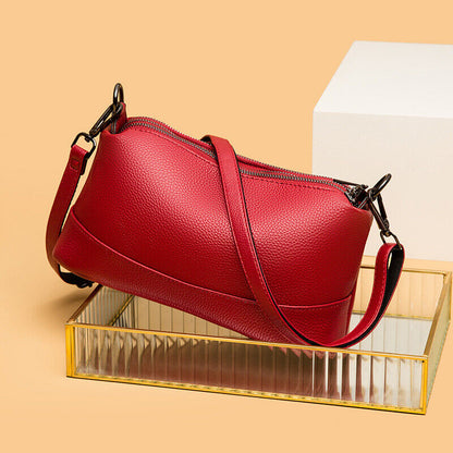 Women Genuine Leather Shoulder Bag Crossbody Bag Messenger Cowhide Handbags