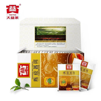 YunNan DaYi Orange Peel Chenpi Citrus Puer 茶 Puerh 茶散装 Tae 茶 uerh 茶-