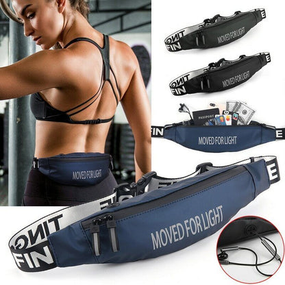 Waterproof Unisex Fashion Multicolor Waist Packs Fitness Outdoor Sports Belt Bag