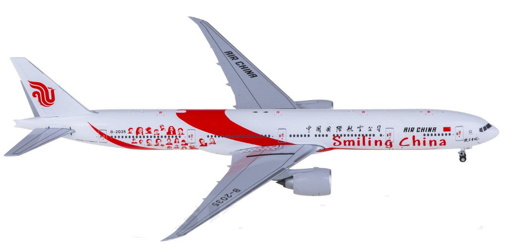 1:400 NGmodels Air China Boeing 777-300ER Passenger Airplane Diecast Plane Model