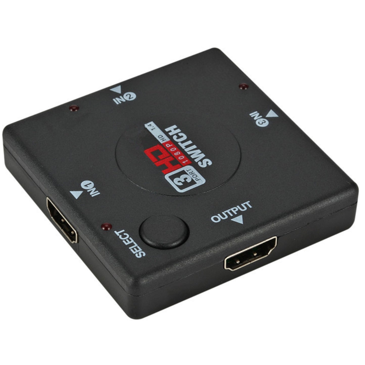 10.2G Data Transfer Speed Square Box 3-Port HDMI Switcher 3 in 1 out 1080p 3D