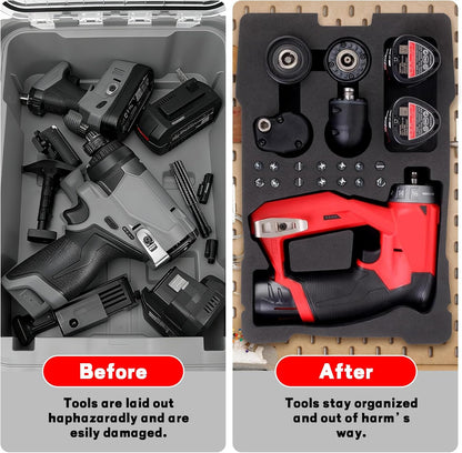 EVA Liner for Milwaukee 48-22 8435 Packout Toolbox, EVA Tool Box Liner Fit for 2