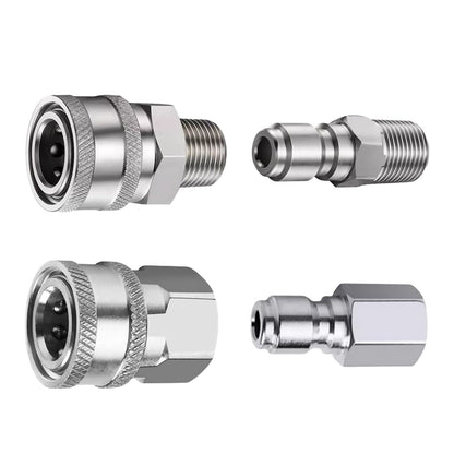 4pcs pressure washer adapter kit featuring high hardness and excellent quality