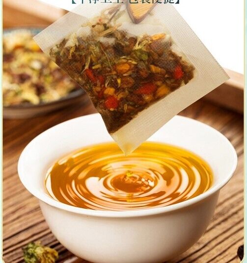 Natural healthy herbal tea contains gardenia tea to assist in uric acid excretion-