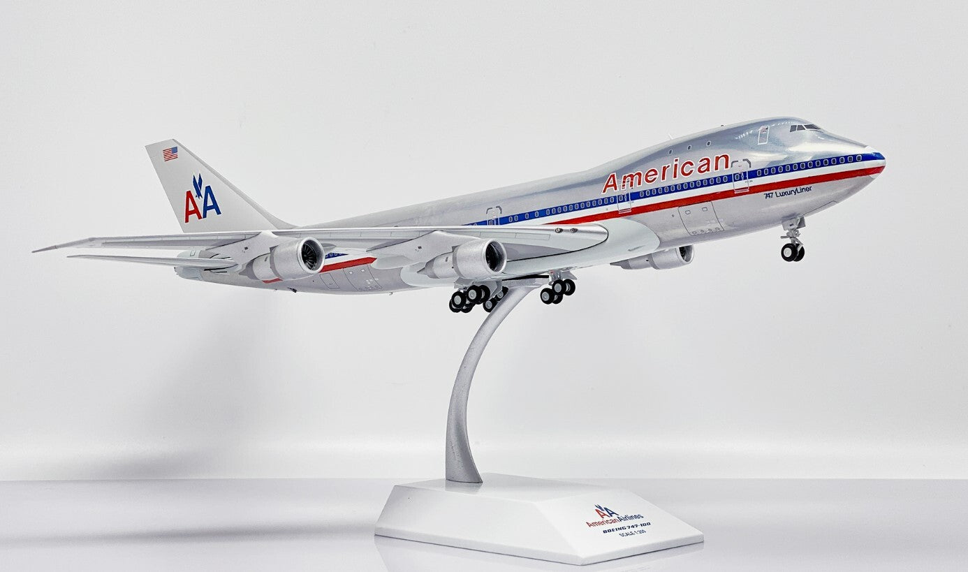 1:200 JC Wings American Airlines BOEING B747-100 Airplane Diecast Aircraft Model