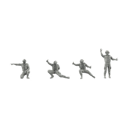 SSCR200018 1/200 Model Upgrade Parts Aircraft Carrier Ground Crew Command