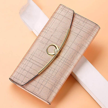 Wallet Long RFID Blocking Genuine Leather Wallets Clutch Bag Card Holder Zipper