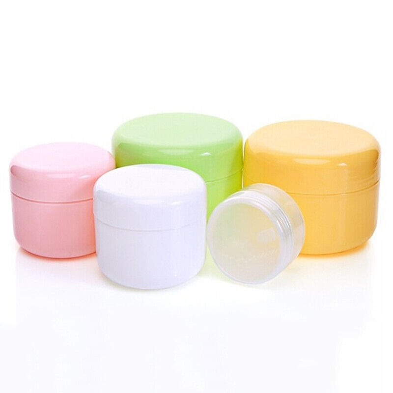 100g Reusable Bottles Empty Makeup Jar Pot Travel Face Cream Cosmetic Container~