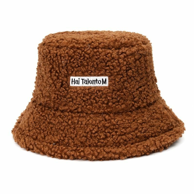 Bucket Hats Lamb Faux Fur Thickened Warm Velvet Winter Outdoor Plush Fisherman