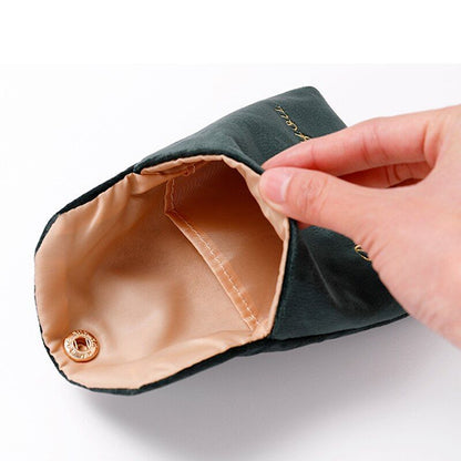 Velvet Cosmetic Bag Traveling Coin Money Purse Lipstick Storage Case Pouch Bags