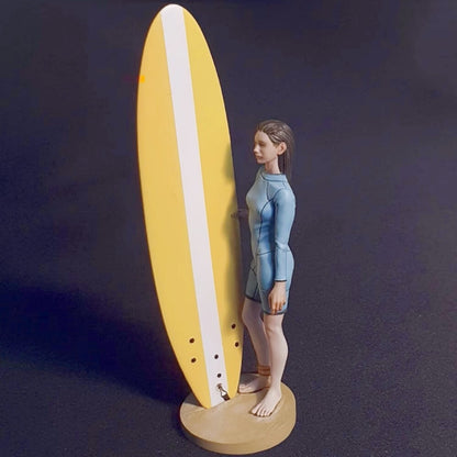 1/20 resin figure model kit Modern Surfer Girl Unassembled Unpainted