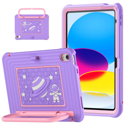 iPad11A16 Tablet Case Air6 Children's Silicone Anti-drop Bracket Shell A11plus
