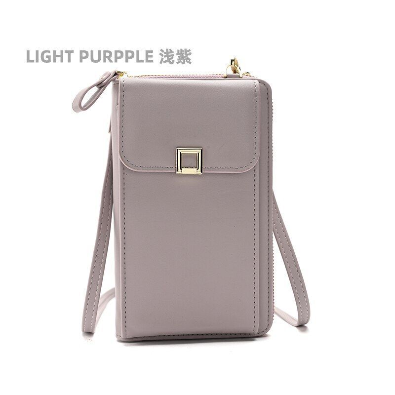 Phone Bag Crossbody Shoulder Wallet Messenger Bags Small Synthetic Leather Purse