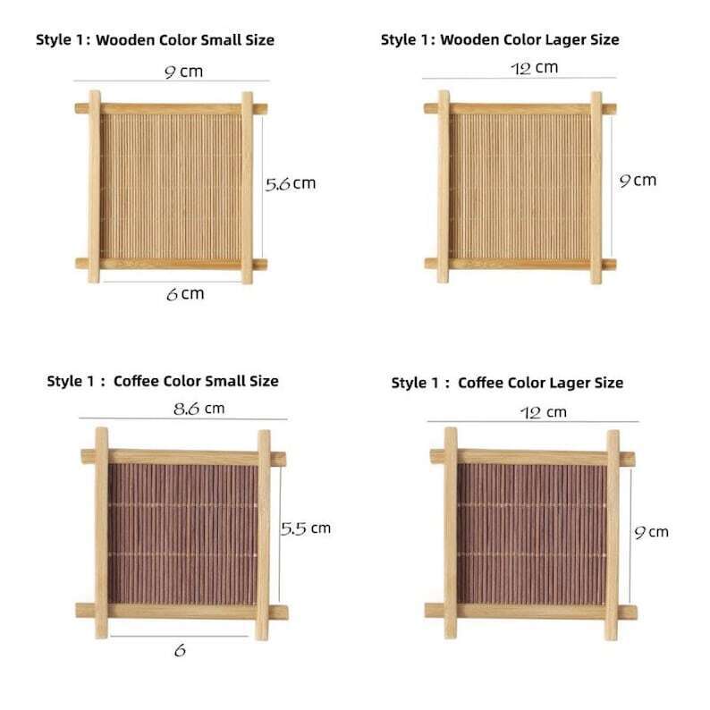 Straw Tea Mat|Coaster|Teacup Mat|Cup Pad|Tea Accessories