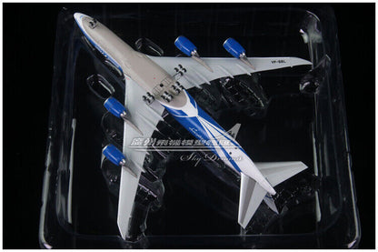 1:400 JC Wings AirBridgeCargo BOEING 747-8F Aircraft Diecast Airplane Model