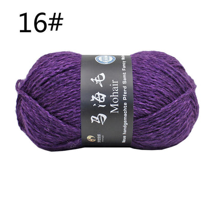 Hot Sale 100g Soft Mohair Cashmere Yarn Thick Woven Knitting Wool Crochet Yarn