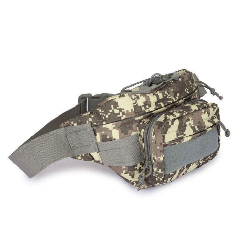 Tactical Men Waist Pack Nylon Hiking Pocket Pouch Outdoor Sport Army Belt Bag