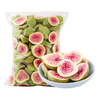 Freeze-Dried Figs Ready to Eat Fruit Crisps Dehydrated Bulk Snacks