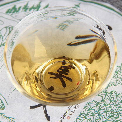 357g Yunnan Tea Puerh Tea Moonlight White Cake Jingmai Mountain Arborvitae