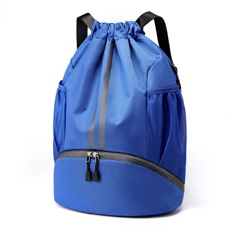 Waterproof Basketball Bag Wet Dry Separation Bags Swimming Drawstring Backpack