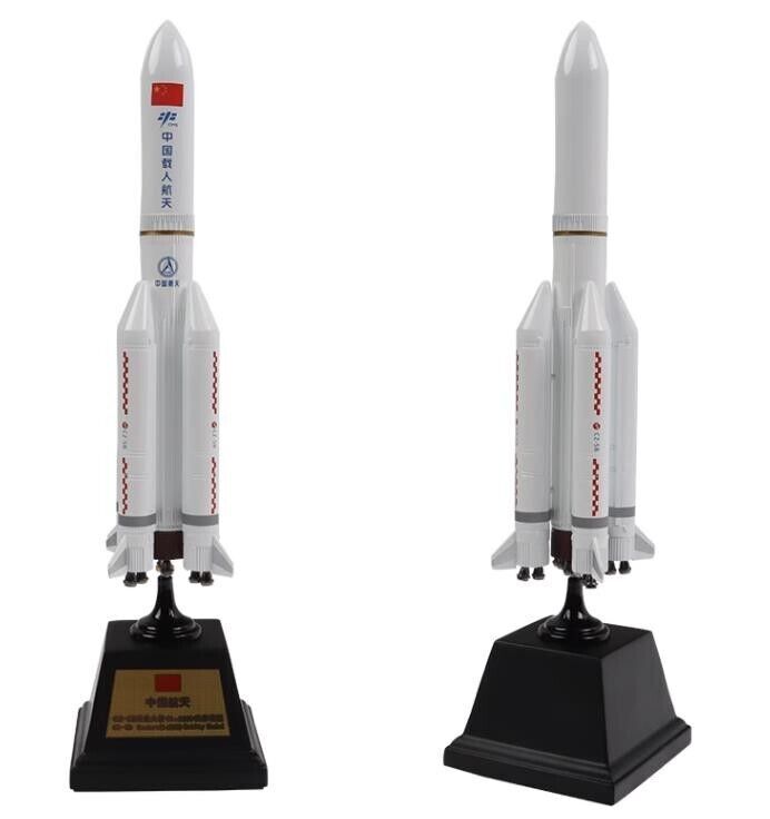 1:260 27CM China Long March CZ-5B Carrier Rocket Diecast Aerospace  Model
