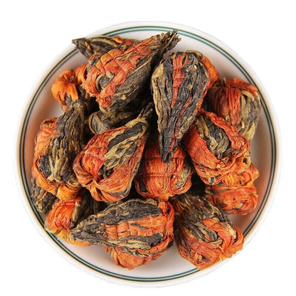 500g Golden Bud Golden Star Gongfu Red Tea Top Honey Fragrant Lily Pagoda Tea