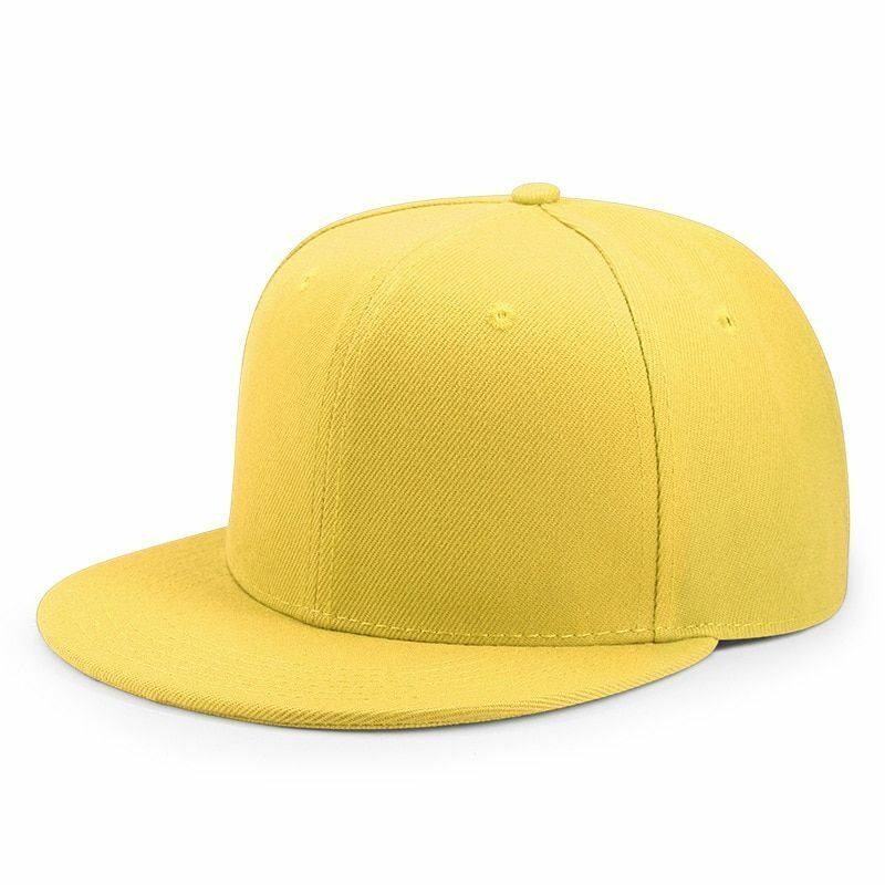 Baseball Caps Big Bone Man Women Plus Size Adult Flat Peak Fitted Hat Large Size