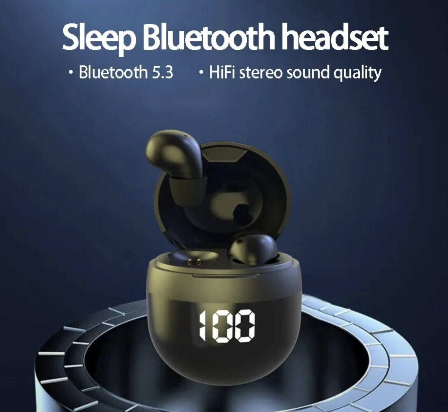 2023 TWS Mini Earbuds Invisible Sleep HeadphoneBluetooth 5.3 Earphones Wireless