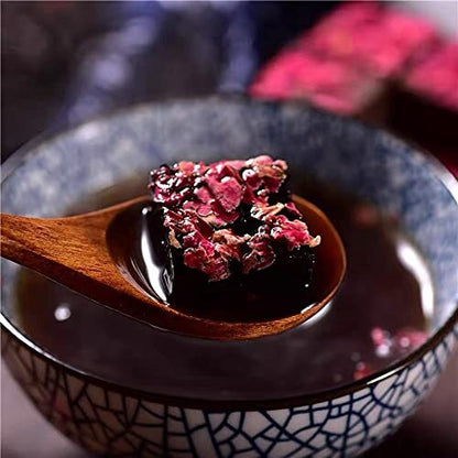 Yunnan Handmade Old Brown Sugar Rose Songbird, Red Date, Ginger Mix 320g -