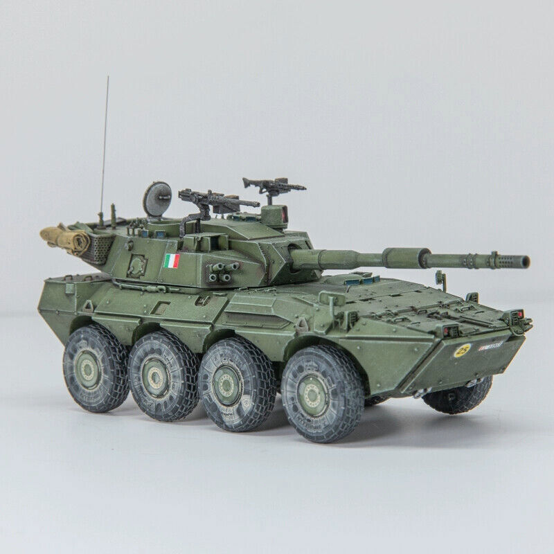 1/72 AM Italian Centaur Tank Destroyer Armored Vehicle 120MM/L45 Finished Model