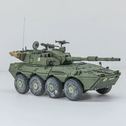 1/72 AM Italian Centaur Tank Destroyer Armored Vehicle 120MM/L45 Finished Model