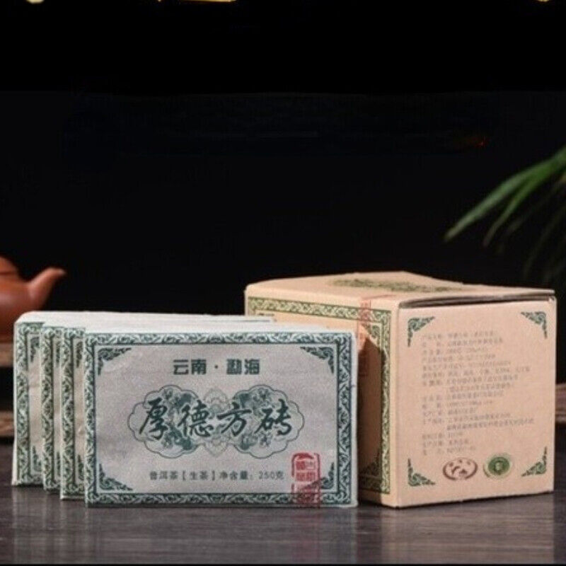 Yunnan Green Tea Pu-Erh Cha Tea Bricks Natural Menghai Big Leaf Pu'er Tea 1000g