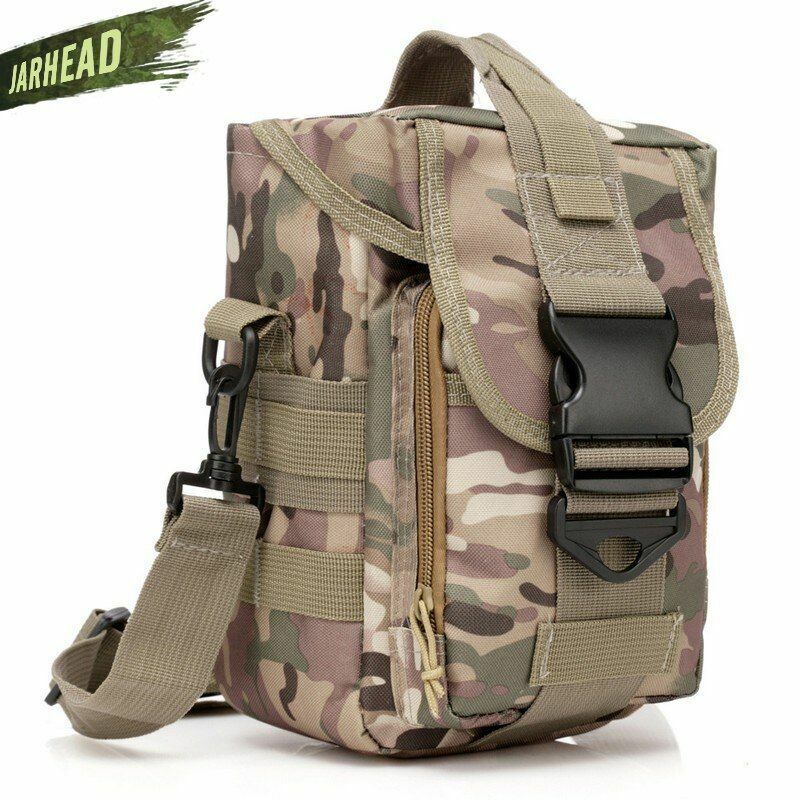 Tactical Pouch Pack Sport Crossbody Shoulder Bag Outdoor Camping Hiking Climbing