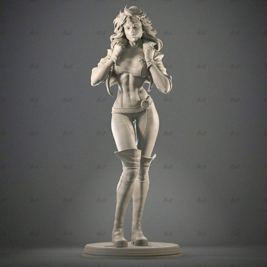 1/24 resin figure model Fantasy Luo Sha Female 3D Printing Unassembled Unpainted